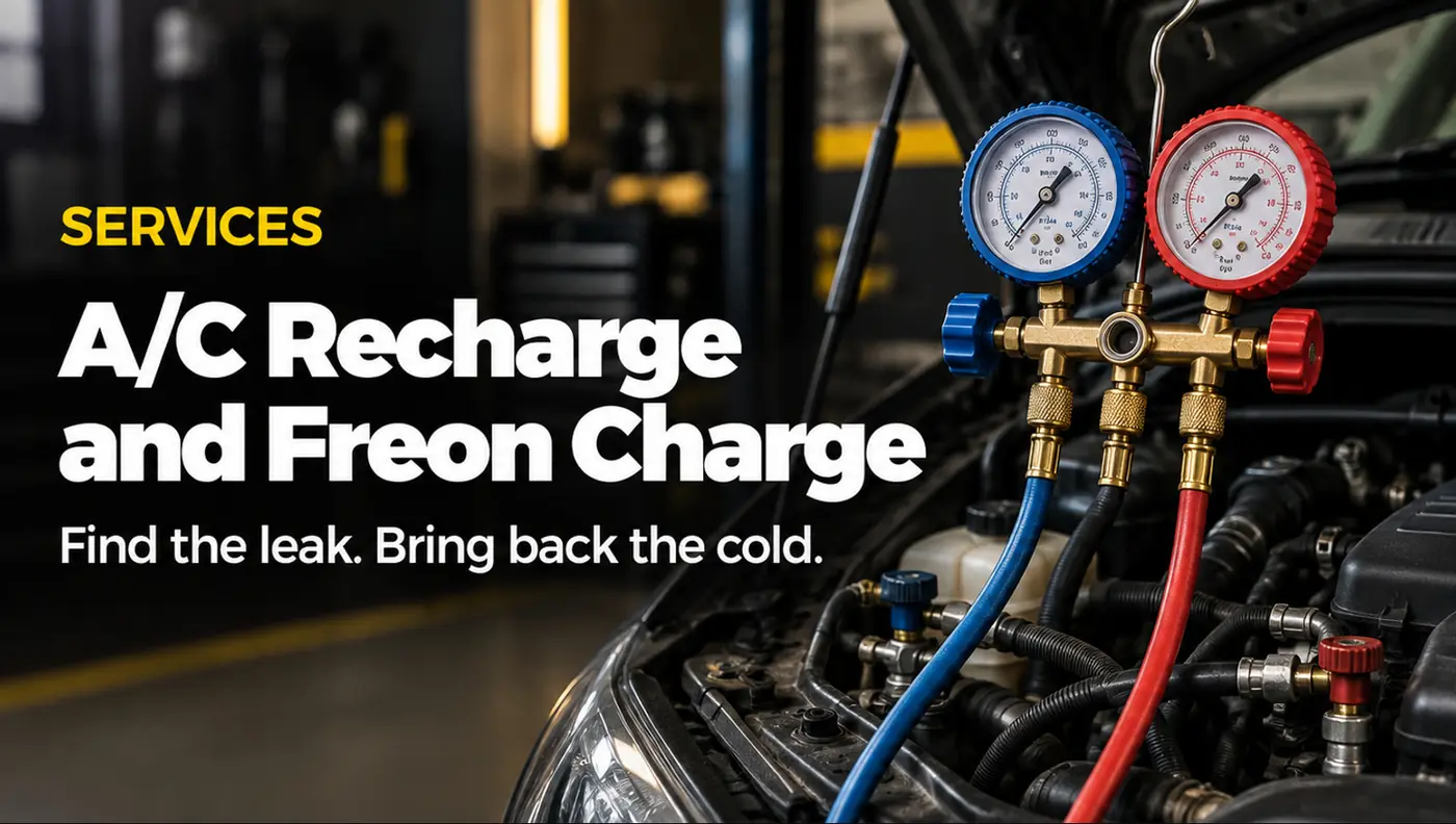 A/C Recharge and Freon Charge at AutoTek of Riverside in North Riverside, IL