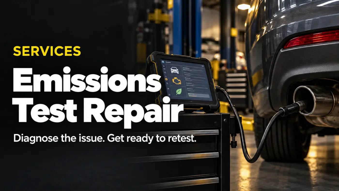 Emissions Test Repair at AutoTek of Riverside in North Riverside, IL
