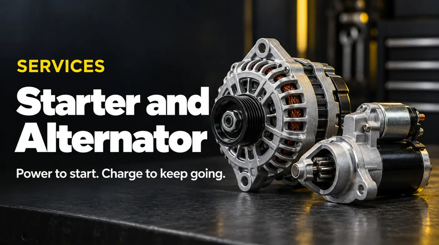 Starter and Alternator at AutoTek of Riverside in North Riverside, IL